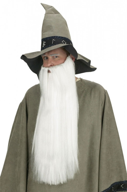 Beard Extra Long White