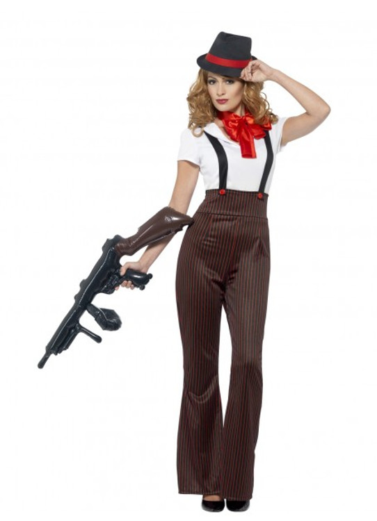 Gangster Womens Costume
