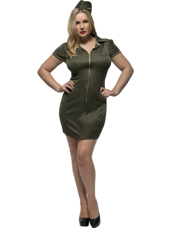 Army Plus Size Womens Costume