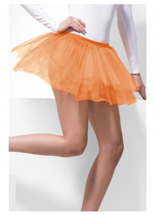 Tutu Underskirt Adult - Neon Orange
