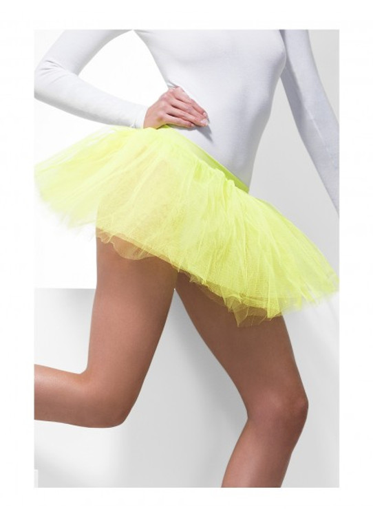 Tutu Underskirt Adult - Neon Yellow
