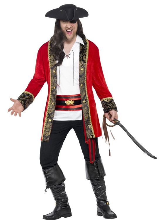 Pirate Captain Mens Costume