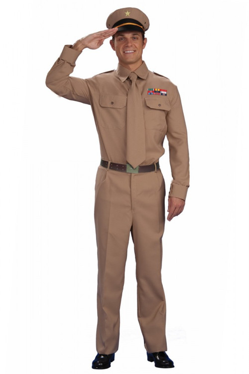 1940's WWII Army General Men's Costume