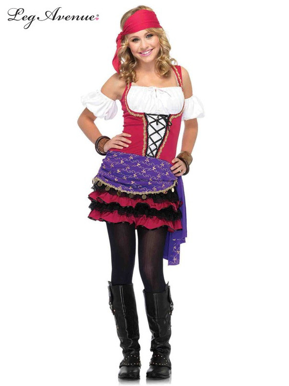 Gypsy Crystal Ball Girls Costume