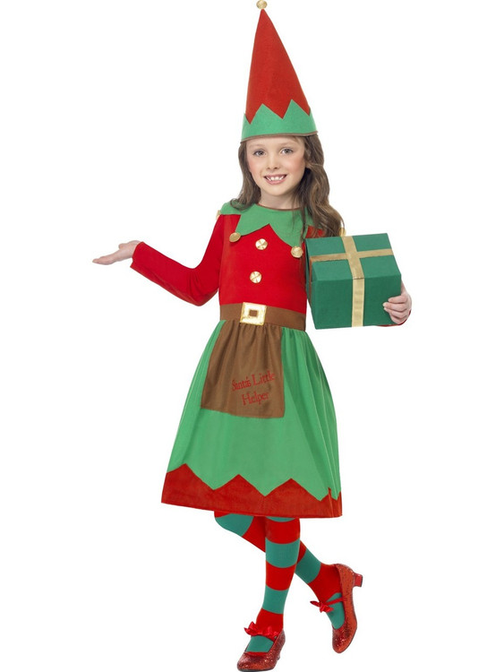 Santa's Little Helper Kids Costume