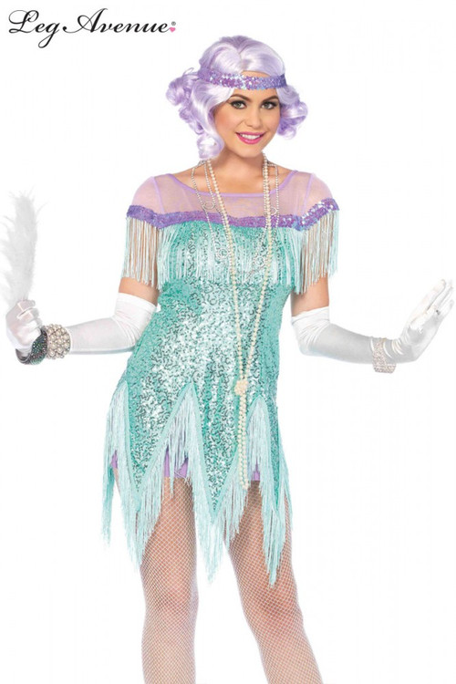 Flapper 1920s Foxtrot Flirt Dress