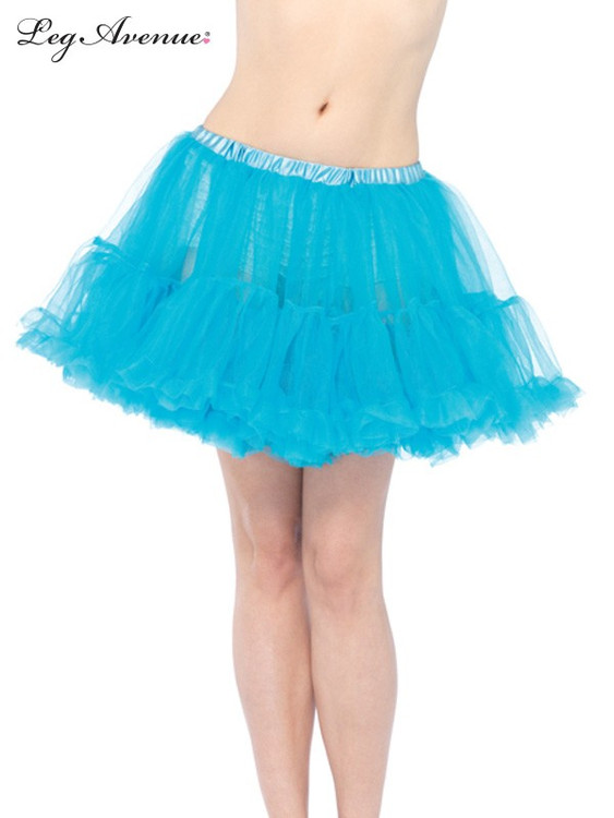 Petticoat Layered Tulle Turquoise