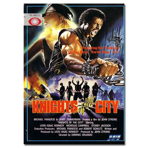Knights of the City DVD Starring Leon Isaac Kennedy (Rare Gang war Flick)