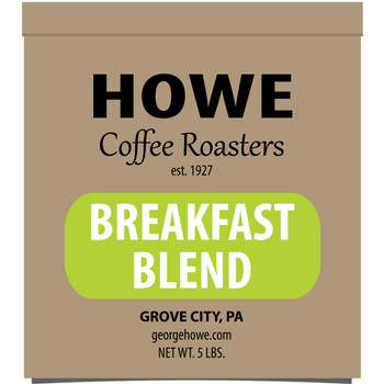 Breakfast Blend Whole Bean 5 lb. bag Breakfast Blend Whole Bean 5 lb. bag