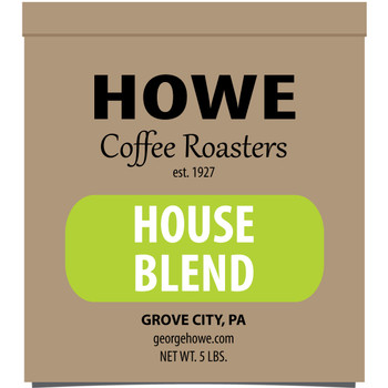 House Blend Whole Bean 5 lb. bag House Blend Whole Bean 5 lb. bag