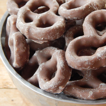 Chocolate Covered Pretzels 11 oz. bag Chocolate Covered Pretzels 11 oz. bag