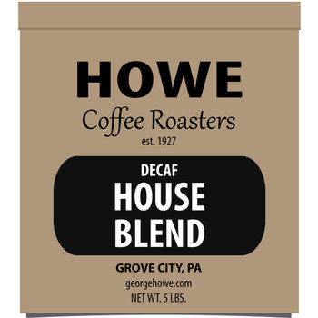 Decaf House Blend Whole Bean 5 lb. bag Decaf House Blend Whole Bean 5 lb. bag