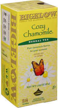 Bigelow Cozy Chamomile Herbal Tea 28 count Bigelow Cozy Chamomile Herbal Tea 28 count