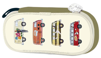 VW Campervan Colours Pencil / Cosmetic Case VW Campervan Colours Pencil / Cosmetic Case