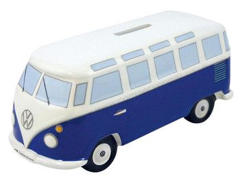 VW T1 Classic Blue Campervan Money Box VW T1 Classic Blue Campervan Money Box