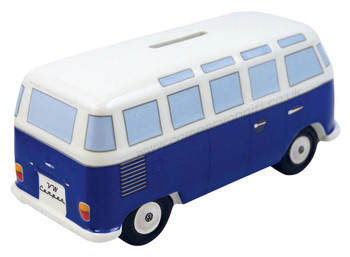 VW T1 Classic Blue Campervan Money Box VW T1 Classic Blue Campervan Money Box