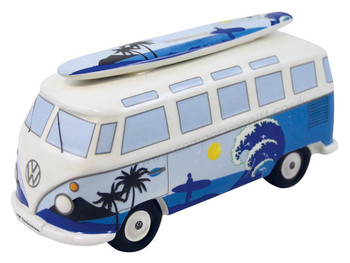 VW T1 Blue Surfer Campervan Money Box VW T1 Blue Surfer Campervan Money Box