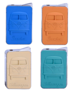 Rubber Embossed VW Campervan Lighter Rubber Embossed VW Campervan Lighter