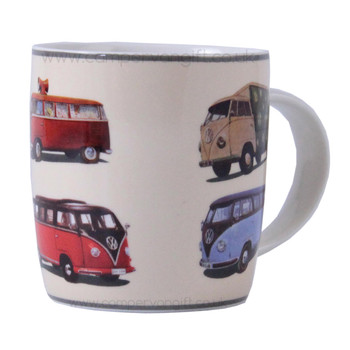 Splitscreen VW Parade Campervan Colours Mug Splitscreen VW Parade Campervan Colours Mug