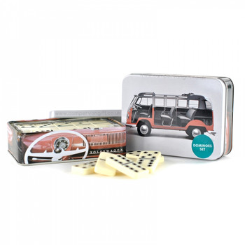 VW Campervan Dominoes Tin Set VW Campervan Dominoes Tin Set