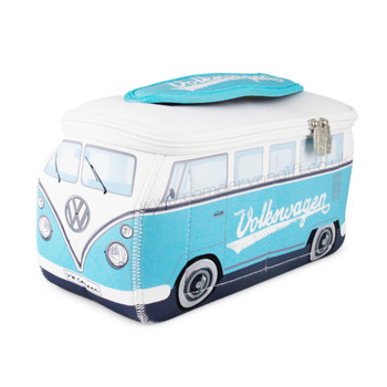 VW Turquoise Campervan Universal Neoprene Wash Bag VW Turquoise Campervan Universal Neoprene Wash Bag