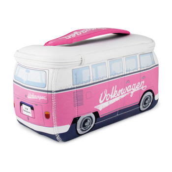 VW Pink Campervan Universal Neoprene Wash Bag VW Pink Campervan Universal Neoprene Wash Bag