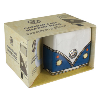 Volkswagen Campervan Shaped Mug - Gift Boxed Volkswagen Campervan Shaped Mug - Gift Boxed