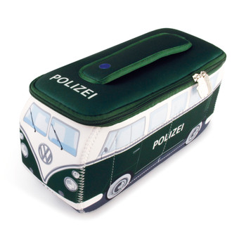 VW Police Green Campervan Universal Neoprene Wash Bag VW Police Green Campervan Universal Neoprene Wash Bag