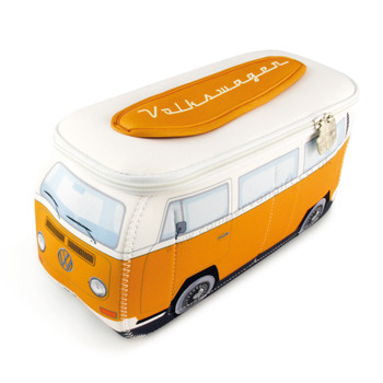 VW Orange Bay Campervan Universal Neoprene Wash Bag VW Orange Bay Campervan Universal Neoprene Wash Bag