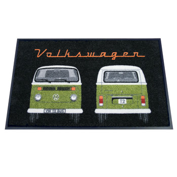 Green Bay Window Front & Rear VW Campervan Doormat Green Bay Window Front & Rear VW Campervan Doormat