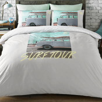 Volkswagen Coast Surfer Campervan Duvet and Pillow Case Set Volkswagen Coast Surfer Campervan Duvet and Pillow Case Set