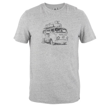 Volkswagen Grey Bay Campervan Mens T-Shirt Volkswagen Grey Bay Campervan Mens T-Shirt