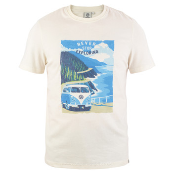 Volkswagen Campervan Exploring Mens T-Shirt Volkswagen Campervan Exploring Mens T-Shirt