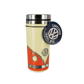 Volkswagen Campervan Orange Travel Mug Volkswagen Campervan Orange Travel Mug