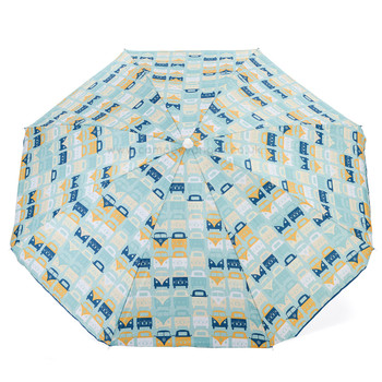 Volkswagen Campervan Blue Beach Parasol Volkswagen Campervan Blue Beach Parasol