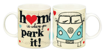 VW Home Is Where You Park It Campervan Mug VW Home Is Where You Park It Campervan Mug