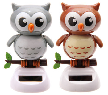 Solar Powered Dancing Owls Solar Powered Dancing Owls
