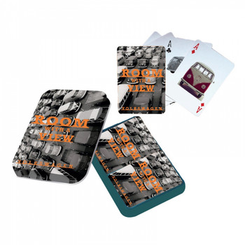 Volkswagen Room With A View Playing Cards Tin Set Volkswagen Room With A View Playing Cards Tin Set