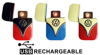 Official VW Campervan USB Rechargeable Lighter Official VW Campervan USB Rechargeable Lighter