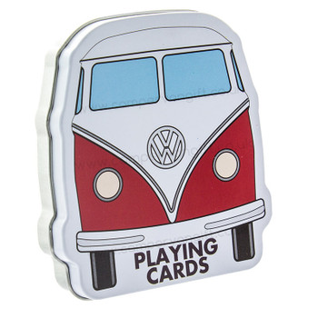Volkswagen Campervan Playing Cards - Presentation TIn Volkswagen Campervan Playing Cards - Presentation TIn