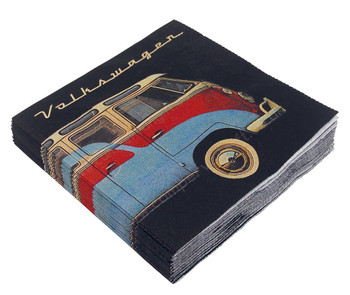 Volkswagen T1 Campervan Bus & Bug Napkins Volkswagen T1 Campervan Bus & Bug Napkins