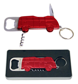 VW T1 Campervan Bottle Opener Key Ring VW T1 Campervan Bottle Opener Key Ring