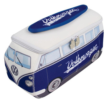 VW Blue Campervan Universal Neoprene Wash Bag VW Blue Campervan Universal Neoprene Wash Bag