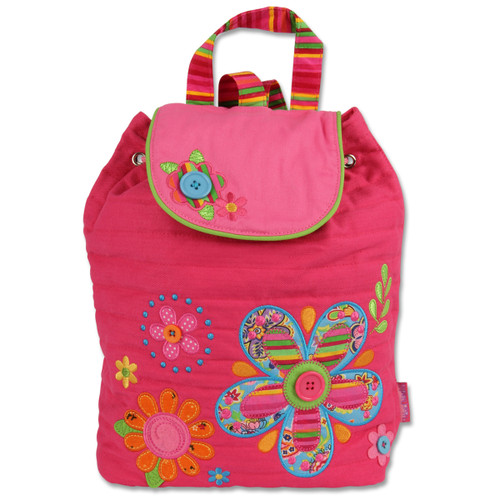 Stephen Joseph Signature Quilted Flower Backpack Stephen Joseph Signature Quilted Flower Backpack