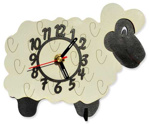 Sheep Mini Wooden Clock Sheep Mini Wooden Clock
