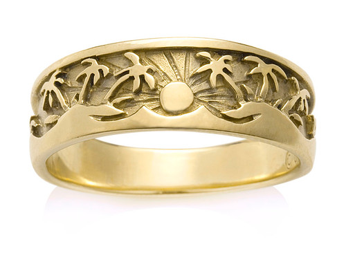 Mens Tropical Palm Tree Ring David Virtue Jewelry Mens Tropical Palm Tree Ring David Virtue Jewelry