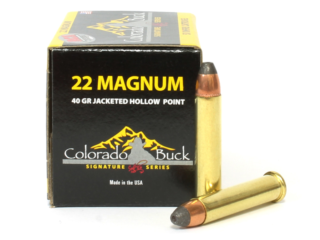 22 magnum 40 grain jhp r c a colorado buck 50 rounds