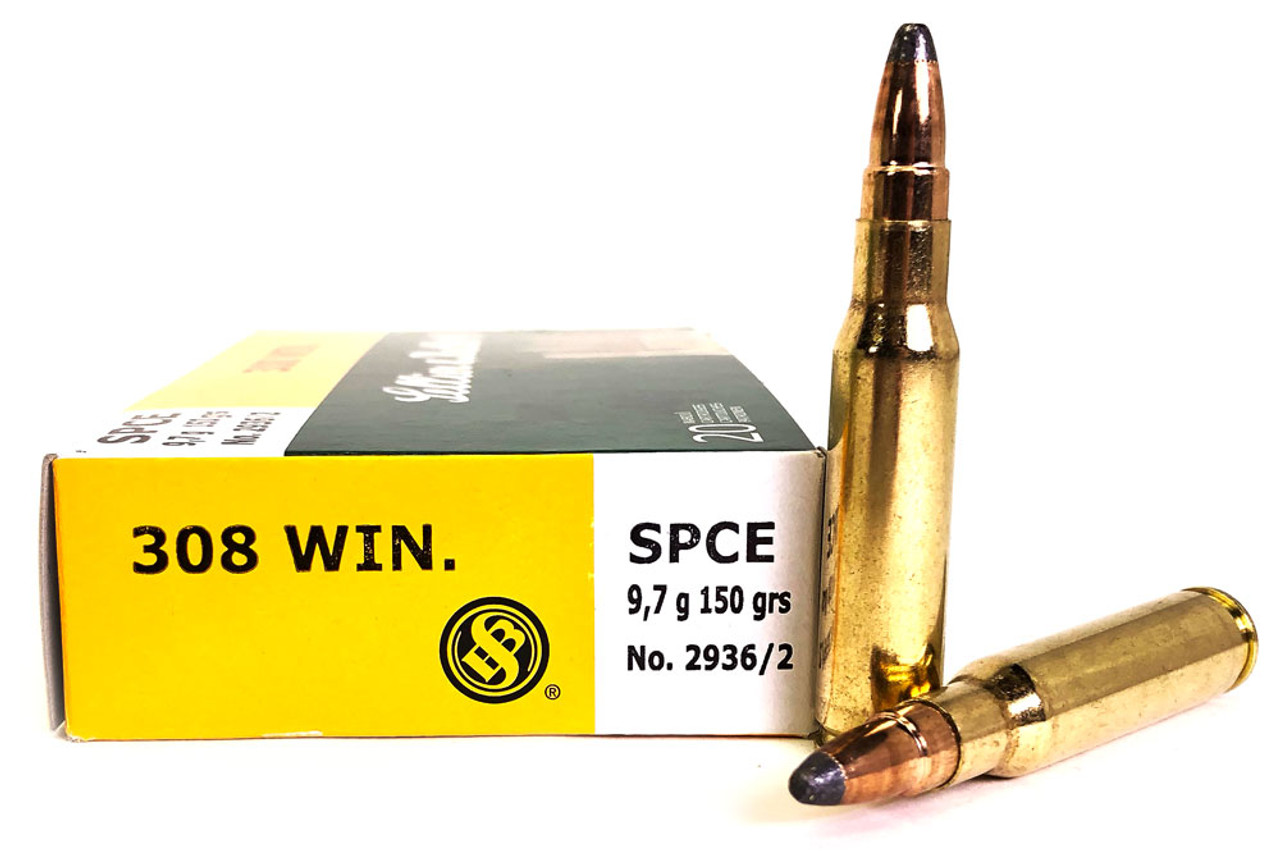 .308 Win 150 Grain SPCE Sellier & Bellot For Sale In Stock | Surplus Ammo