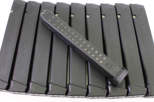 Surplusammo.com | Surplus Ammo
GLOCK OEM Magazine GLOCK 18 9x19mm 33 Round - New
MF17133 Surplusammo.com | Surplus Ammo
GLOCK OEM Magazine GLOCK 18 9x19mm 33 Round - New
MF17133