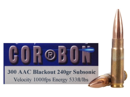 300 blackout subsonic ammo range